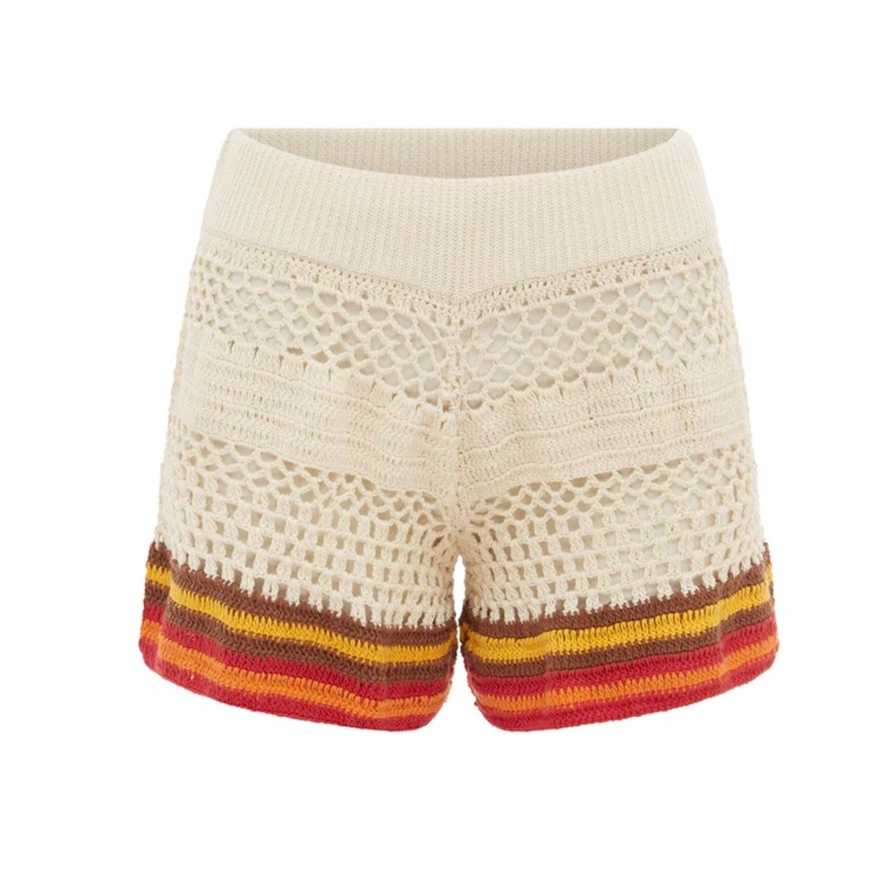 All That Remains Zippy Crochet Shorts